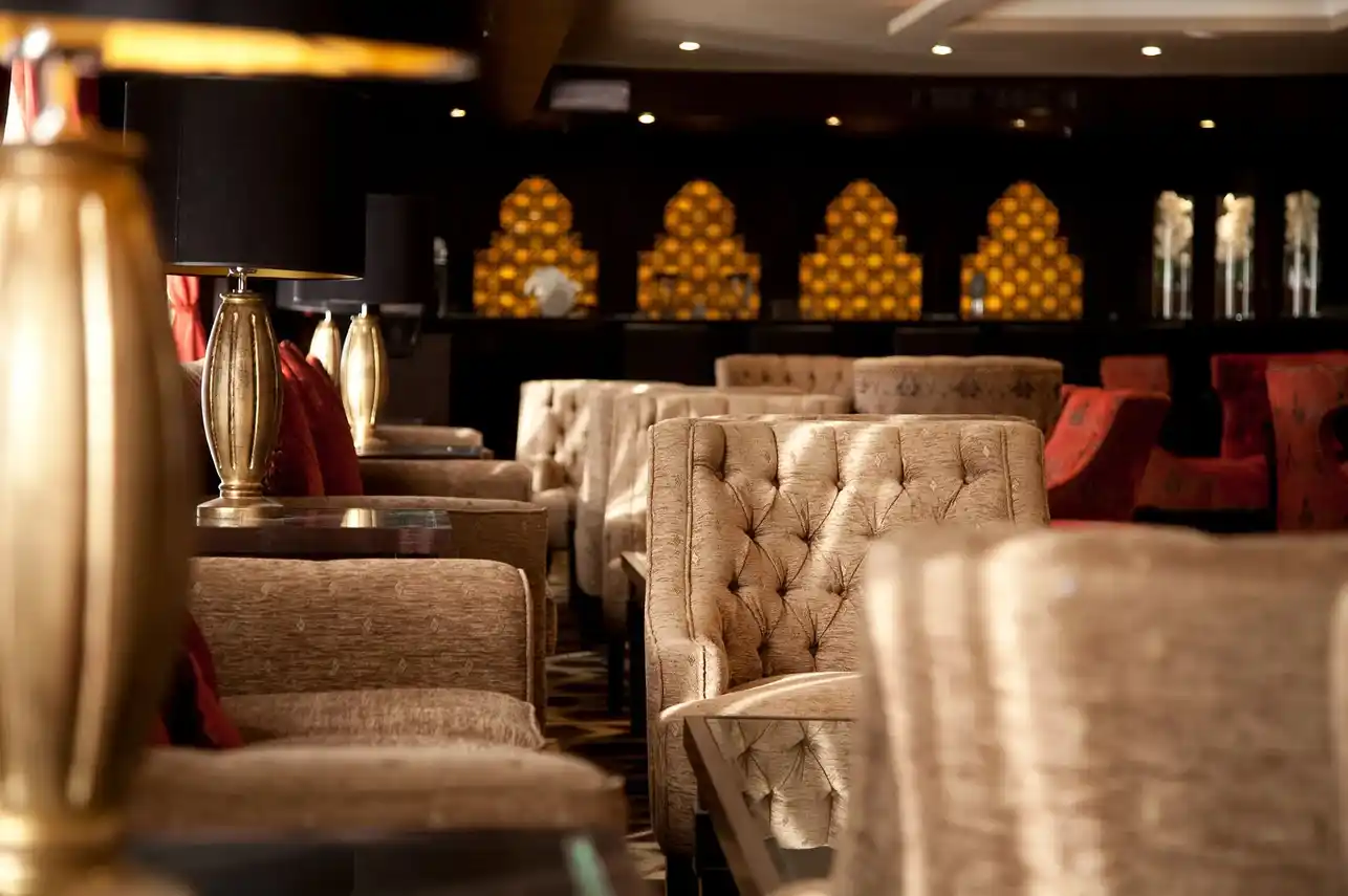 Lounge aboard the Steigenberger Legacy Nile Cruise Nile cruise